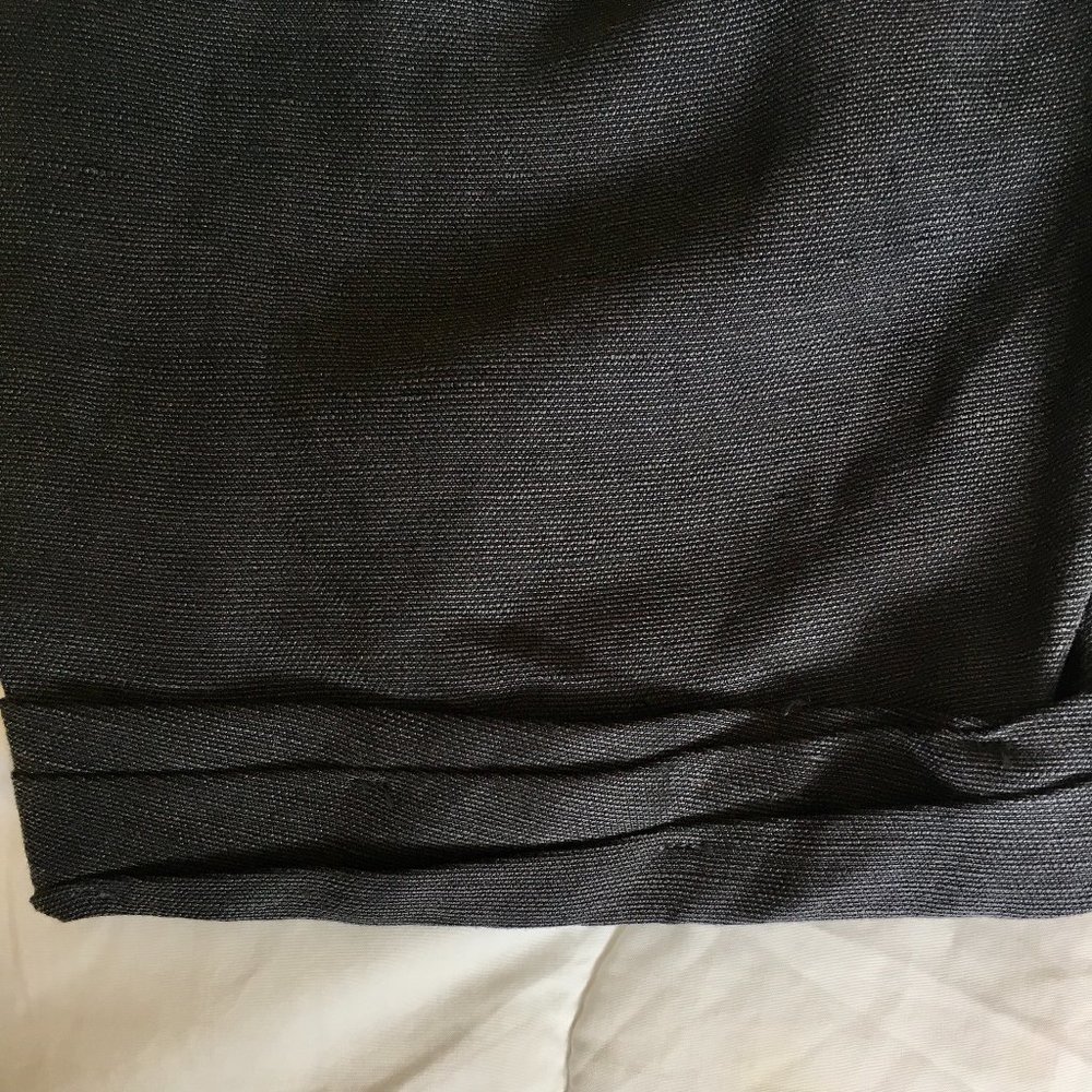 Wilfred Aritzia Blue Grey Tiewaist Cropped Trouser